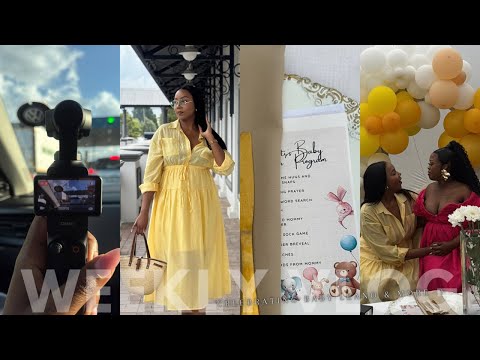 Traveling To Welkom | Seipati’s Baby Shower 🐣 | New DJI Osmo Pocket 3 Camera & More