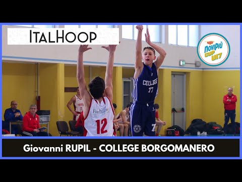 Giovanni Rupil - College Borgomanero - NoviPiù Cup U17 T. Usacli