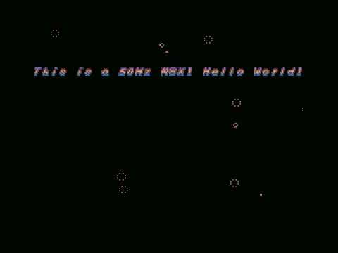sdcc_msx audio hello world