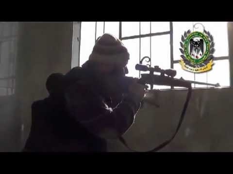 استهداف قناصي كتيبة شهداء الغوطة حاجز لقوات النظام على أطراف بلدة عربين في ريف دمشق