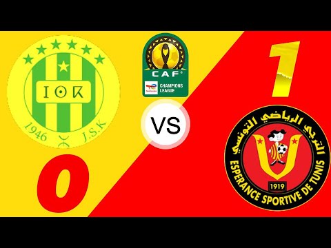 JS Kabylie 0 - 1 Esperance de Tunis | 2023 CAF Champions League | Quarter Finals