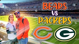 WE WENT TO A GREEN BAY PACKERS \ CHICAGO BEARS GAME!