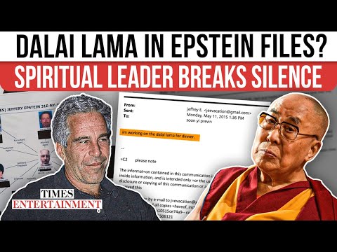 Epstein Files SHOCKER: Dalai Lama’s Name Keeps Appearing, His Office Scrambles to 'Clarify' | WATCH