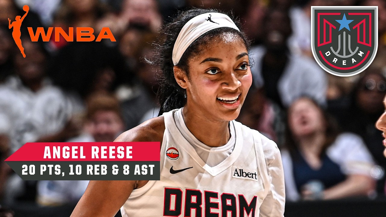 Angel Reese STAYS PERFECT 💯 Becomes first Dream player EVER to finish 9-9 FG | WNBA on ESPN