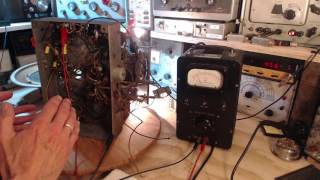 Deforest Crosley Shortwave Radio Video #9 - Tap Dance