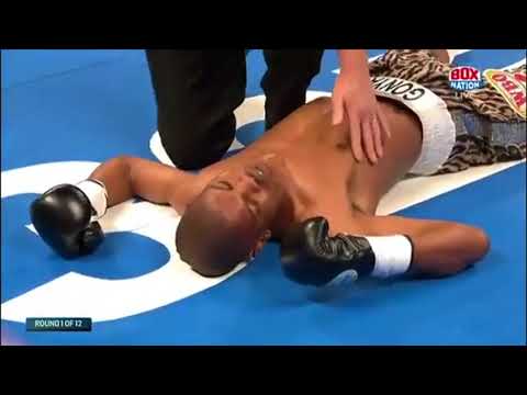 Punch too quick to see. 1 Punch Wonder Zolani Tete 11 seconds Title win