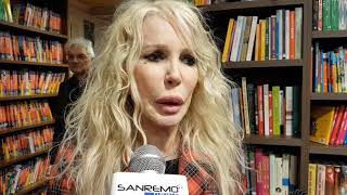 Ivana Spagna a #Sanremo2018 per presentare il libro "Sarà capitato anche a te"