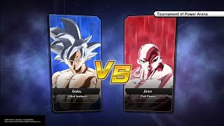 Xenoverse 2 Requested Battle! Mastered Ultra Instinct Goku Vs Jiren (Full Power)