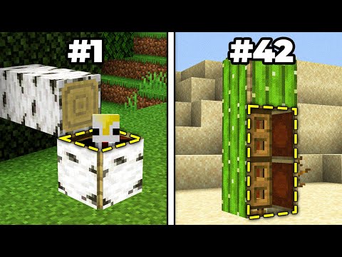 Я Построил ВСЕ ТАЙНЫЕ БАЗЫ, Чтобы Найти ЛУЧШУЮ! (украл идею у Carvs)