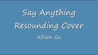 Cover - Say Anything Resounding