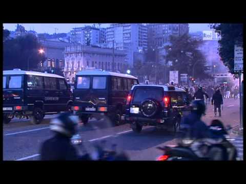 Italija-Srbija 12.10.2010 navijaci u Djenovi I deo