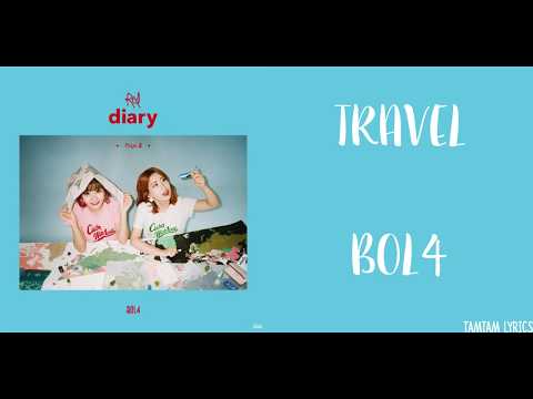 Travel - BOL4 (BOLBBALGAN4) Lyrics [Han,Rom,Eng]