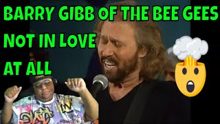 BARRY GIBB - Not In Love At All - HD REACTION | #BEEGEES