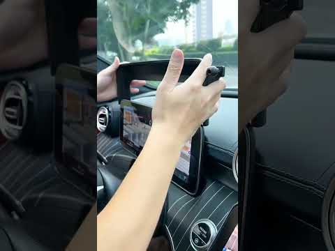 Each car has its own car-specific mobile phone holder, look down