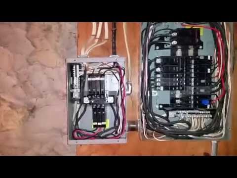 Electrical Sub Panel - Improper Installation
