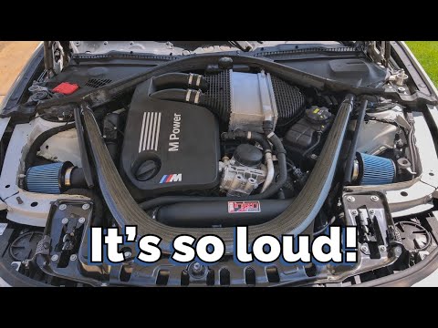 BMW M3 loud turbo spool, new intakes