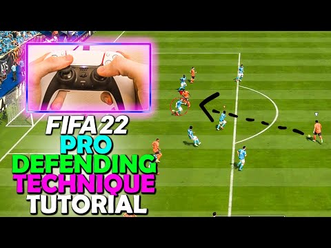 FIFA 22 PRO DEFENDING TECHNIQUE | HOW TO DEFEND LIKE A PRO IN FIFA 22 | FIFA 22 DEFENDING TUTORIAL