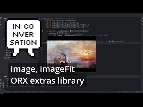 Imagens OPENRNDR nº 1: imagem, imageFit, biblioteca de extras ORX