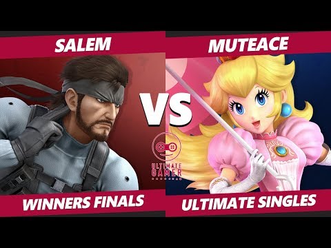Smash Ultimate Tournament - MuteAce (Peach) Vs. Salem (Snake) Ultimate Gamer SSBU Winners Finals