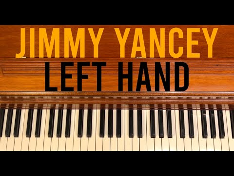 Jimmy Yancey Style Left Hand Bass Pattern | Blues | Jazz Piano: Short Practice Ideas