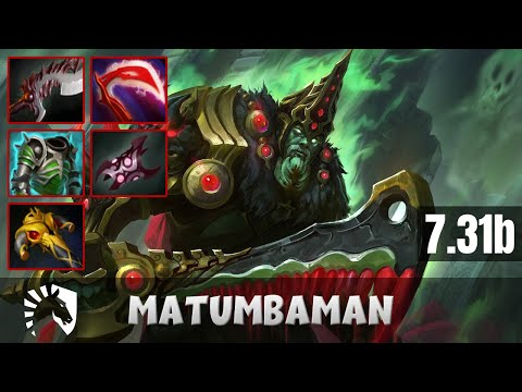 DOTA LIQUID.MATUMBAMAN PLAY Wraith King vs GG | DOTA 2 PATCH 7.31b | FULL GAMEPLAY