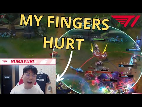 Gumayusi Has Seriously FAST Fingers #t1 #gumayusi #leagueoflegends #lolclips #lol #riotgames #msi