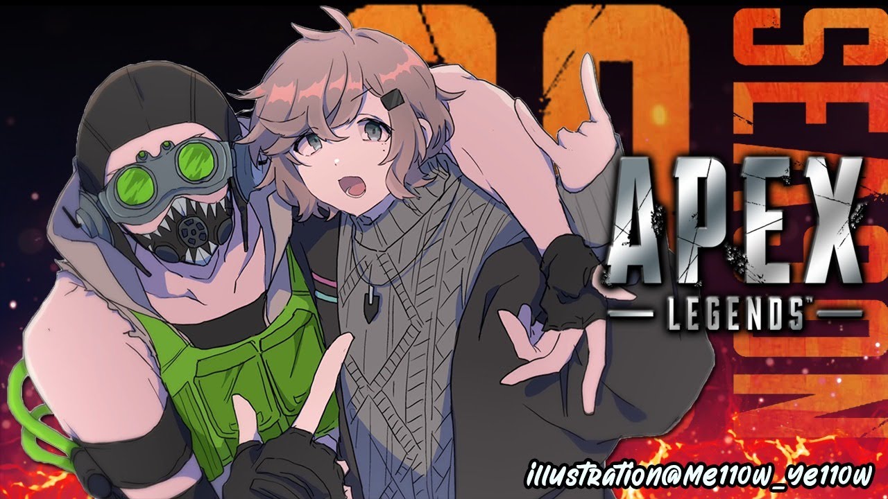 APEX | 今日も楽しくソロランク～～！【にじさんじ/叶】