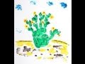 Finger Painting Cacti Art | Cullen’s Abc’s