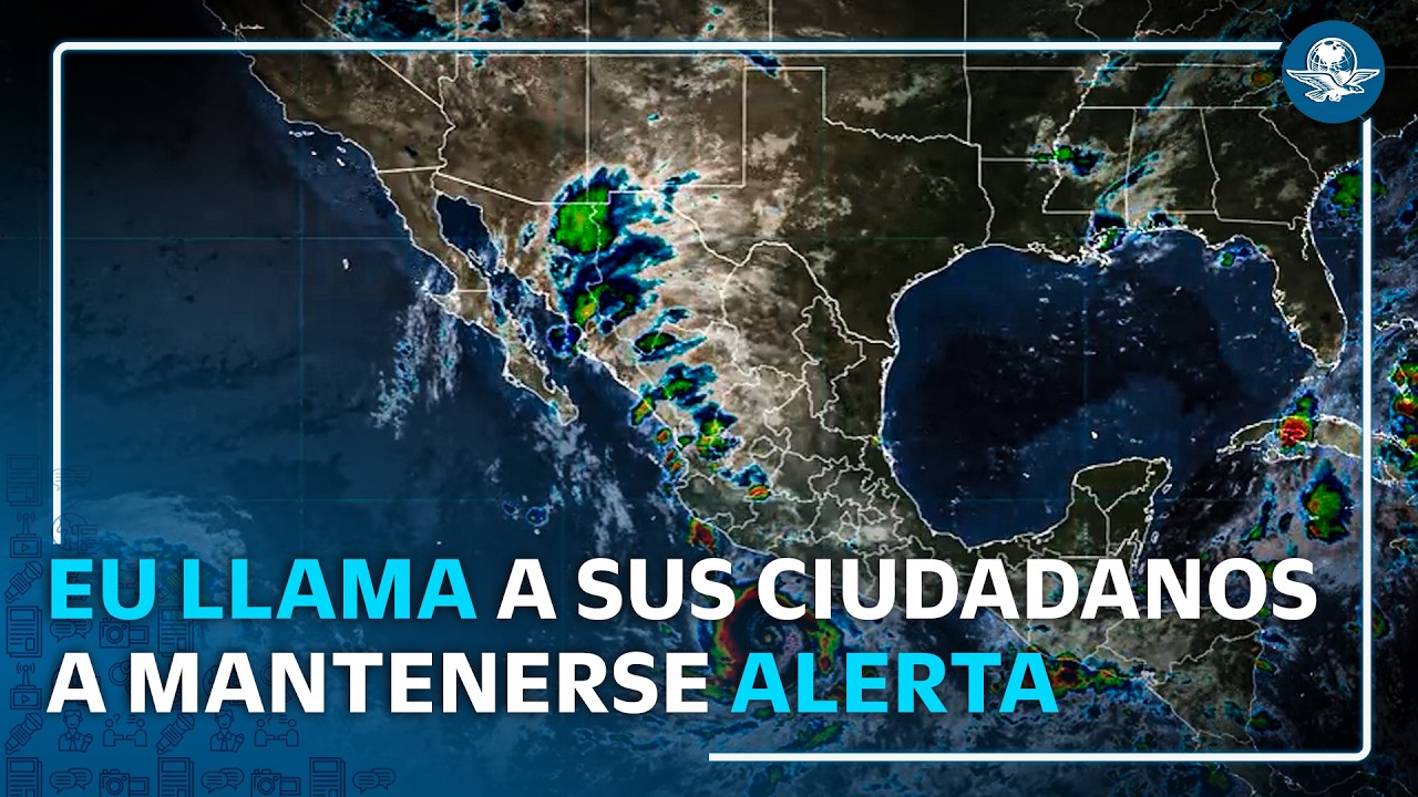 Embajada de EU emite alerta por huracán Polo