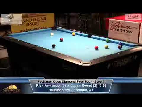 2018 Diamond Pool Tour Stop 1 – Rick Armbrust vs Jason Sweet
