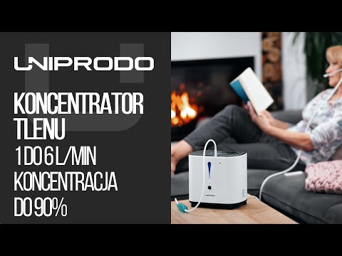 video - Koncentrator tlenu - 1-6 l - 28-90%