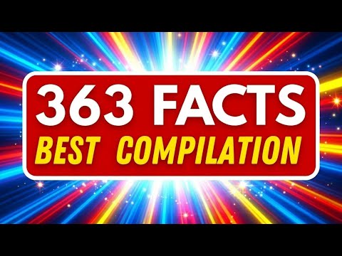 363 INSANE Amazing FACTS That Will Blow Your Mind 😮 |  Zarpado Mega Compilation