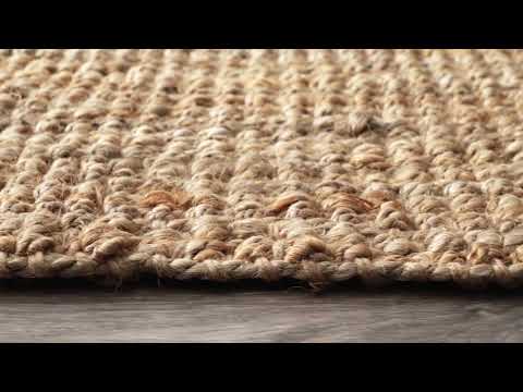 Tapete Chunky Yute Natural | Nuloom