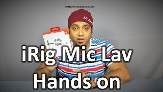 Video thumbnail for iRig Mic Lav Review: Is this the External Microphone you wanted for your iPhones & Androids by Pallab Hazarika