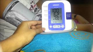 How to Use Omron HEM 7203 Upper Arm BP Monitor