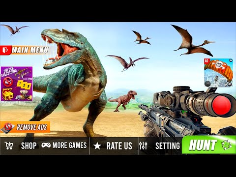 Real Animal Hunter - Dinosaur Hunting Games Android Gameplay - YouTube