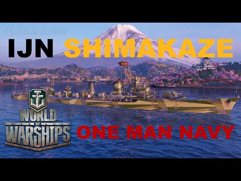 World of Warships - Shimakaze - One Man Navy