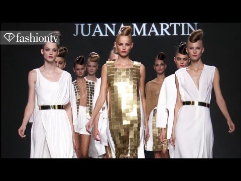Juana Martin's Black & White Combos for Summer 2012 at Cibeles Madrid Fashion Week | FashionTV - FTV