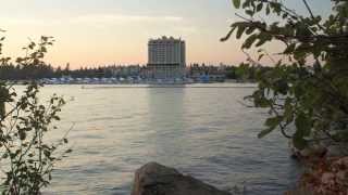 preview picture of video 'Day-to-Night Timelapse of the Coeur d'Alene Resort'