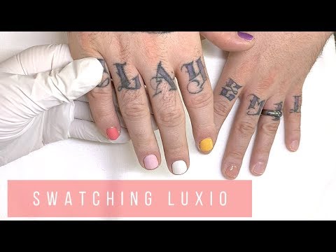 SWATCHING AKZENTZ #LUXIO TROPICO COLLECTION (SPRING/SUMMER 2019) on REAL NAILS.