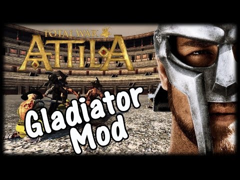 Total War Attila Gladiators Mod!!