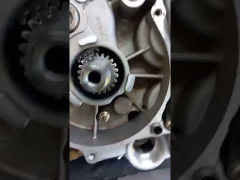 luego de cambiar los piñones de leva