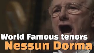 14 World Famous Tenors Sing Nessun Dorma!