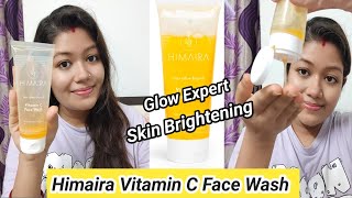 Himaira Vitamin C Face Wash | Brightening & Glowing Skin | Review & Demo | Krrish Sarkar