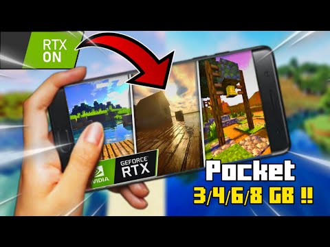 Top 10 RTX SHADERS For Minecraft Pocket Edition 1.21