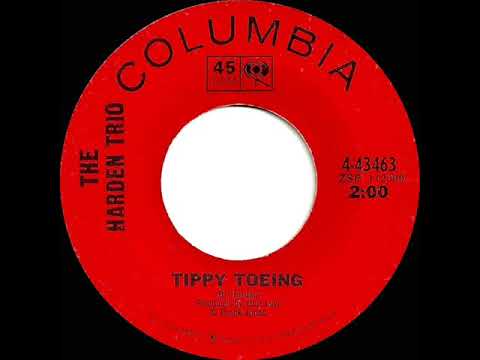 1966 HITS ARCHIVE: Tippy Toeing - Harden Trio (mono 45)