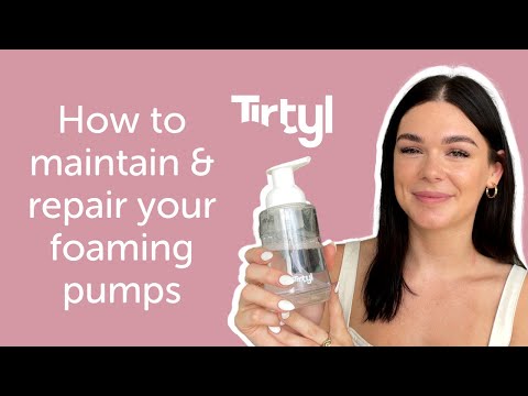 Part of a video titled How to maintain & repair your foaming pumps - YouTube