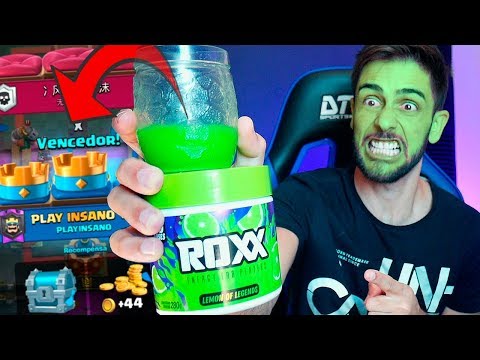 TOMEI 10 DOSES DE ROX E GANHEI TODAS NO CLASH ROYALE