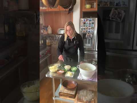 Mashed Potato Casserole with Fontina and Sage by Chef Melissa Harrison