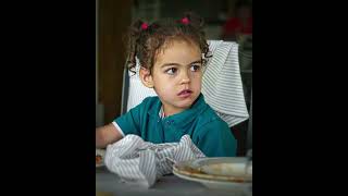 Ronaldo's daughter Alana acts just like him.. 🥰👨‍👧